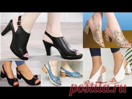 Very Very Pretty Designs Of Sandals With Peep toes Heels And Sling backs Collection 2020