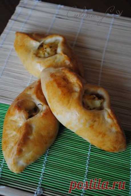 Расстегаи с капустой и яйцами • Пироги, пирожки