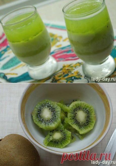 Приготовление желе с киви | Простые рецепты с фото