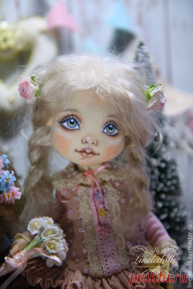 Как нарисовать личико текстильной кукле - Ярмарка Мастеров - ручная работа, handmade