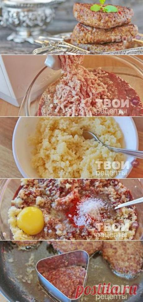 КОТЛЕТЫ ИЗ ГОВЯЖЬЕЙ ПЕЧЕНИ