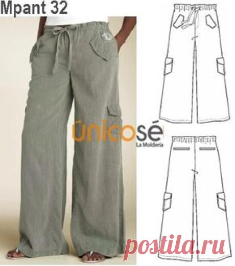 PANTALÓN PLAYERO MUJER, BOLSILLOS EN COSTADO Y TRASERO, TAPETAS EN DELANTERO Y BOLSILLOS CON TAPETA COSTADO INFERIOR.