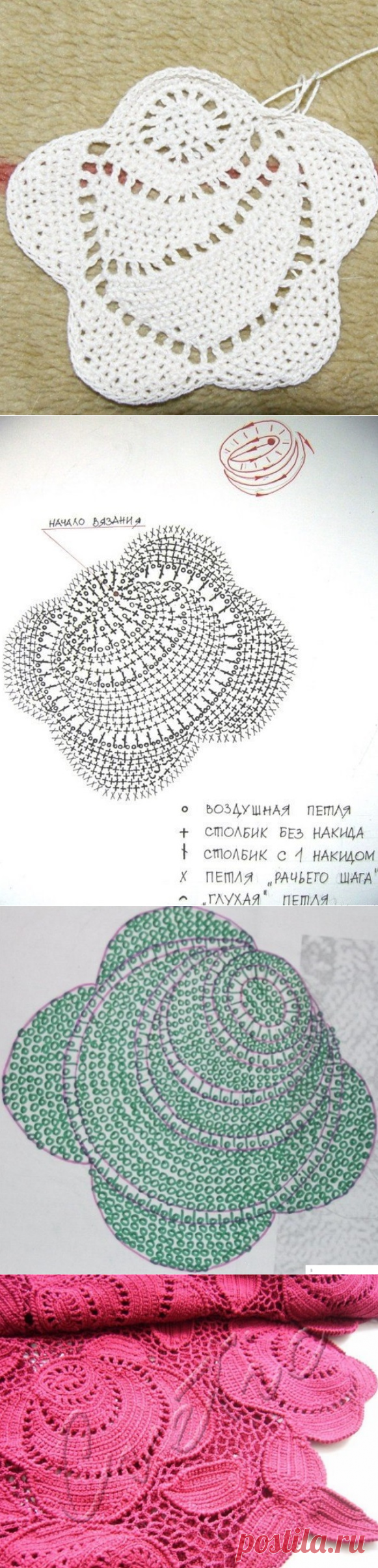 Платье ирландским кружевом крючком