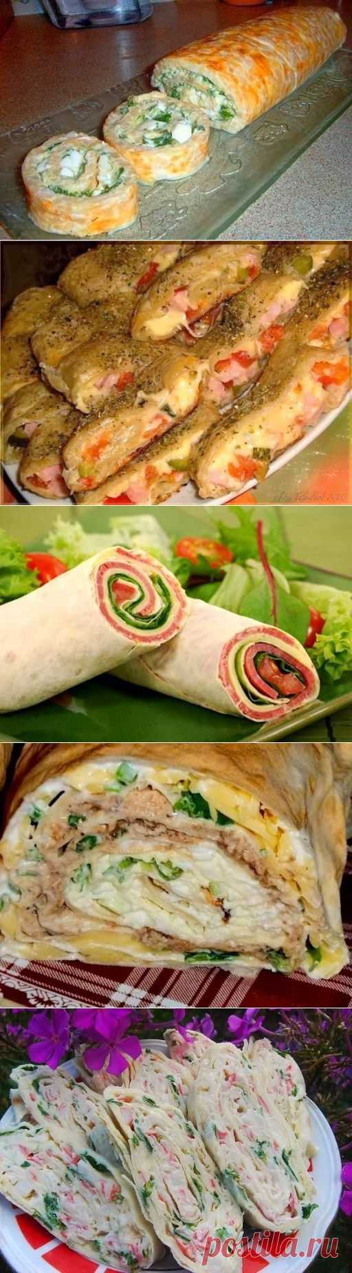 Лучшие кулинарные рецепты: Рулеты