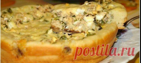 Быстрый пирог из рыбы | Люблю готовить