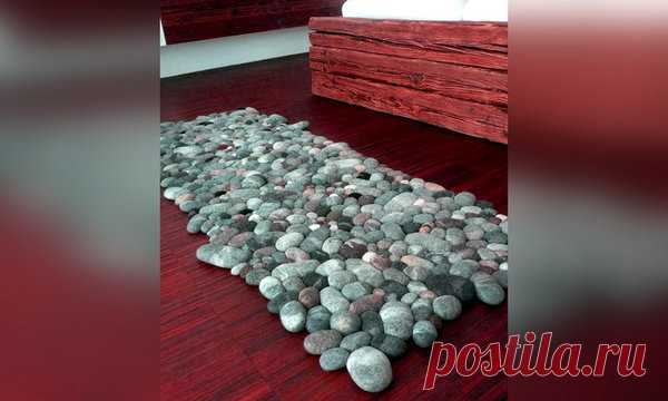 Шерстяной коврик из старых кофт своими руками | 33 Поделки | Яндекс Дзен