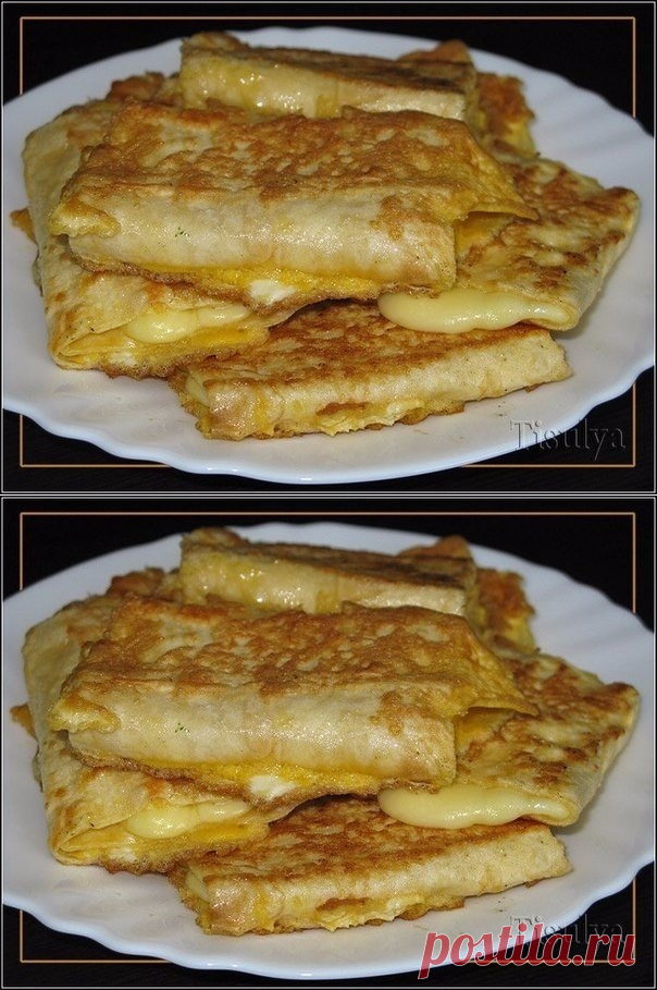 Как приготовить лаваш с сыром в яйце. завтрак за 5 минут.  - рецепт, ингридиенты и фотографии