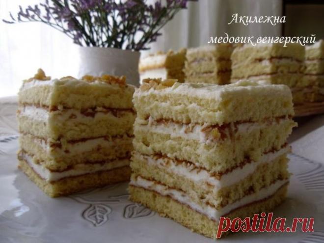 Медовик Венгерский (литое тесто)