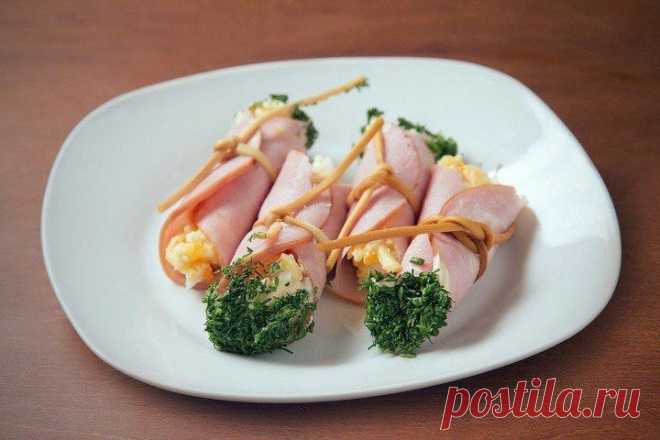 Закуска Вкусные свитки