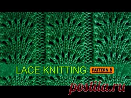 Fan Flare Stitch | Lace Knitting Pattern #6