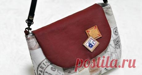 Bag with Flap Tutorial DIY Tutorial Ideas Step-by-Step