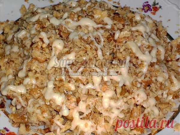 Рассыпчатый торт с масляным кремом. Рецепт с пошаговыми фото