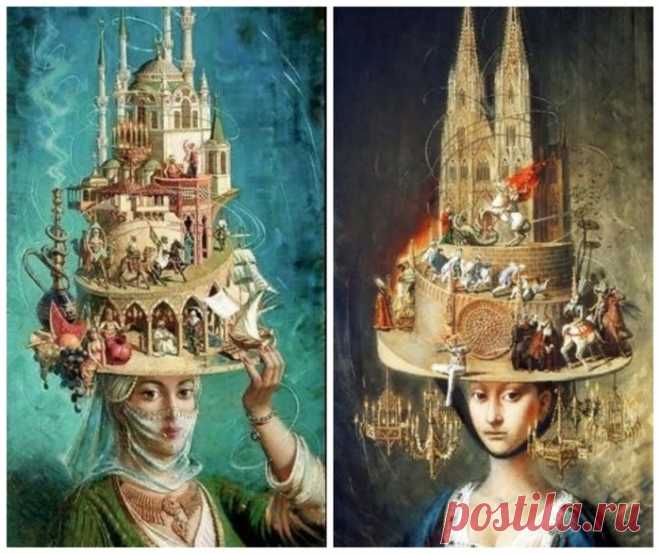 Величественные дамы Олега Туркина