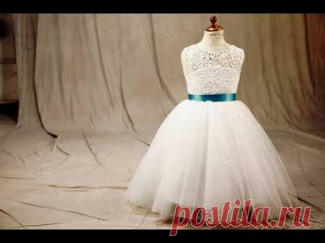 Making a Flower Girl Dress by LaRovias