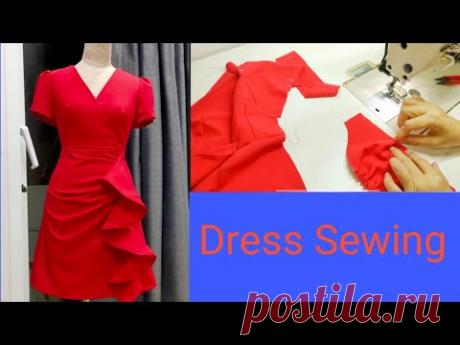 Thiết kế váy rút nhún bèo đẹp phần 2| How  To Cut A Dress| Dress Design Part 2