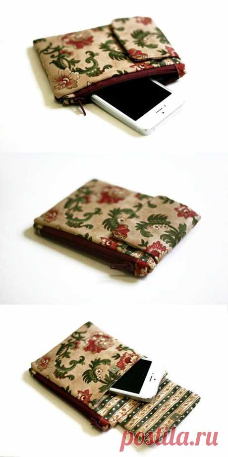 Как сделать футляр для телефона