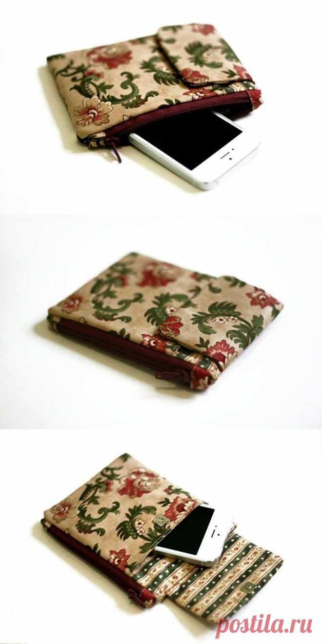 Как сделать футляр для телефона
