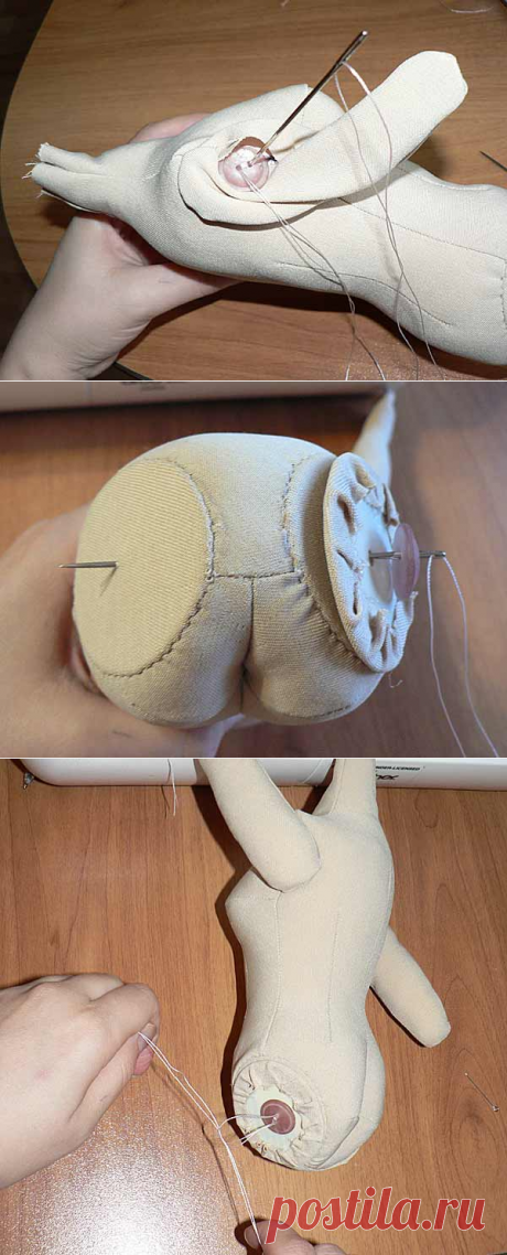 &quot;Невидимое&quot; пуговичное крепление