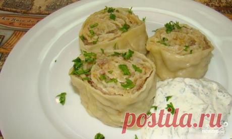 Ленивые манты в пароварке - пошаговый кулинарный рецепт с фото на Повар.ру