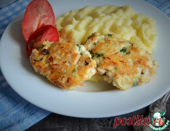 Куриные рубленые котлеты с сыром – кулинарный рецепт