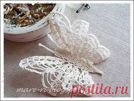 Бабочки крючком — DIYIdeas