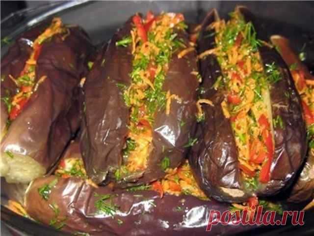 БАКЛАЖАНЫ ФАРШИРОВАННЫЕ