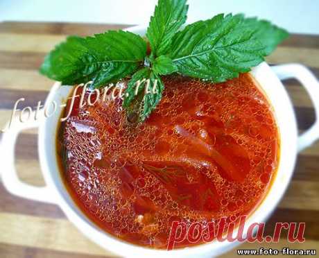 Борщ классический очень вкусный  - Первые блюда