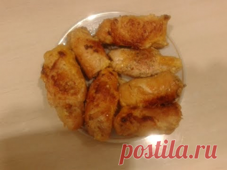 Куриные рулетики с грибами