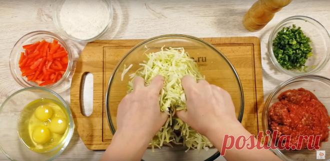 Еще одно интересное блюдо из капусты - лепешки с фаршем | Алена Митрофанова - рецепты. | Яндекс Дзен