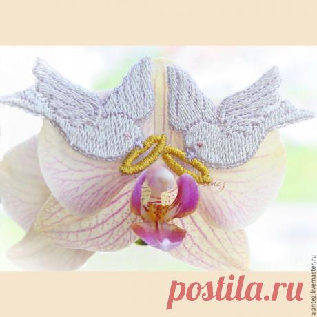 термоаппликация патч Свадебный голубь с обручальным кольцом вышивка – купить в интернет-магазине на Ярмарке Мастеров с доставкой - CTFUNRU | Москва