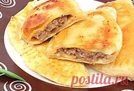 Чебуреки на кефире с мясом и сыром - рецепт приготовления с фото, как приготовить