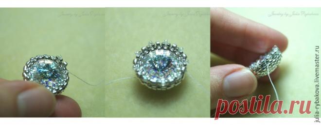 Мастер-класс: свадебные серьги из бисера с кристаллами Swarovski «Больше, чем любовь» - Ярмарка Мастеров - ручная работа, handmade