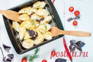 Ракушки с куриным фаршем