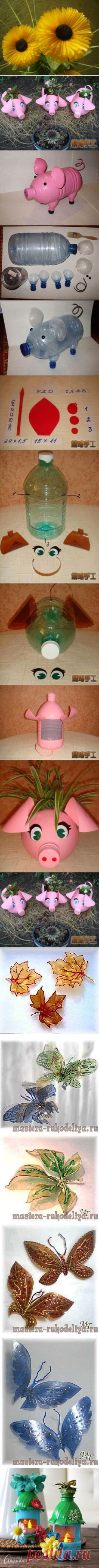 (24) 1000+ идей на тему: Цветы Из Пластмассовых Бутылок в Pinterest