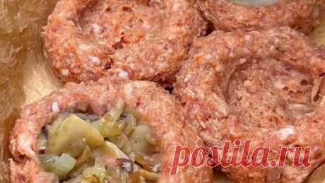 ИДЕАЛЬНЫЕ МЯСНЫЕ ГНЁЗДА С ГРИБНОЙ НАЧИНКОЙ