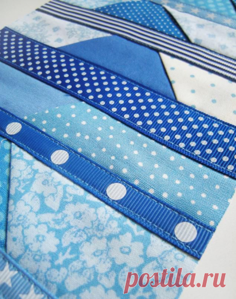 Способ сшивания лоскутков № 2 . - Ярмарка Мастеров - ручная работа, handmade