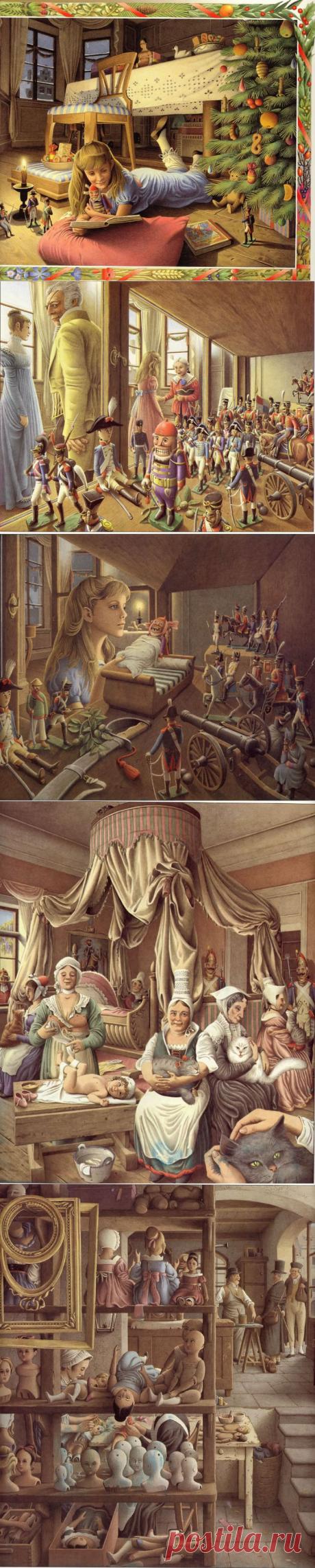 Иллюстратор Роберто Инноченти: Щелкунчик..