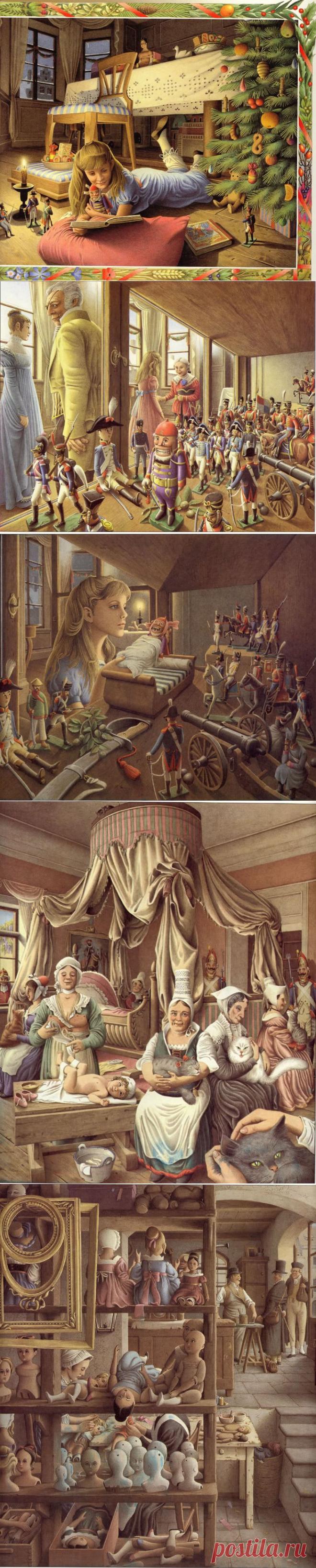 Иллюстратор Роберто Инноченти: Щелкунчик..