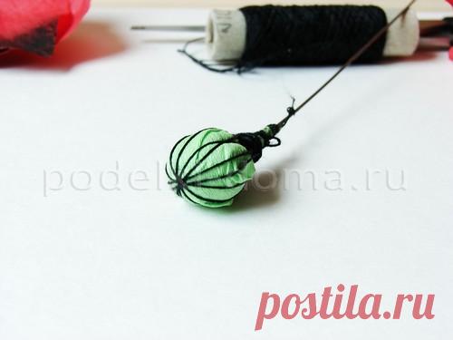 Маки из гофрированной бумаги своими руками | Коробочка идей и мастер-классов