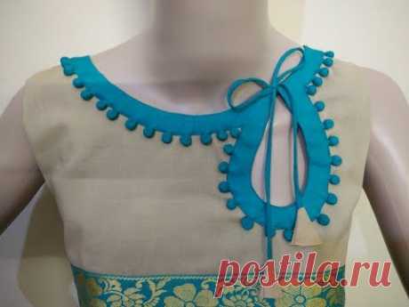 Stylish Neck Design (Boat Neck) Cutting And Stitching