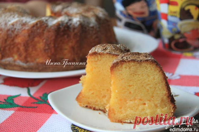 БРАЗИЛЬСКИЙ КУКУРУЗНЫЙ ПИРОГ С СЫРОМ (BOLO DE FUB&#193; CREMOSO)