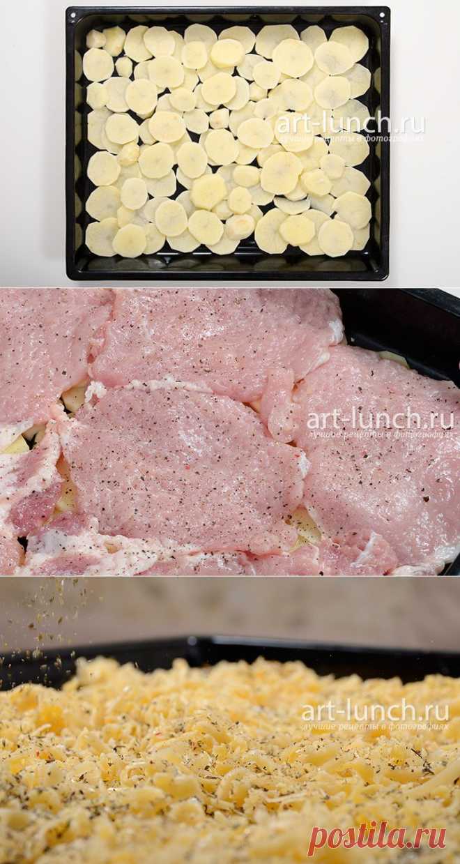 Мясо по-французски с картофелем - пошаговый рецепт с фото
