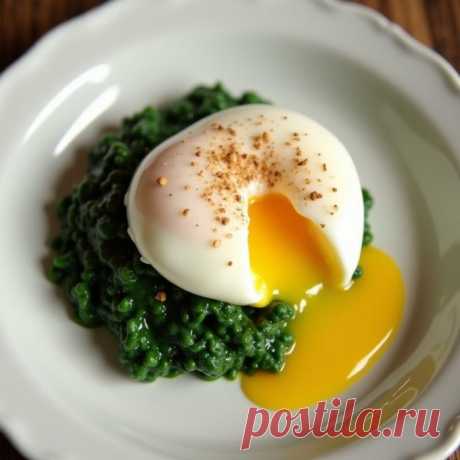 Яйца со шпинатом&amp;#x1f95a; — Пошаговый рецепт приготовления 2024 | Простые и вкусные домашние рецепты