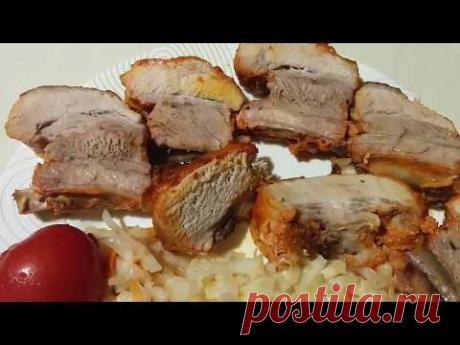 СВИНЫЕ РЕБРЫШКИ, запечённые в духовке