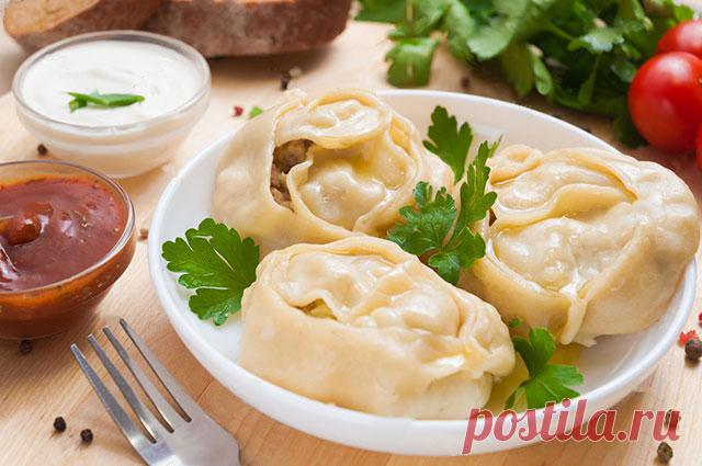 Манты с мясом — Домашние заботы