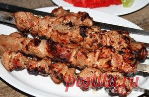 Шашлык в помидорном маринаде