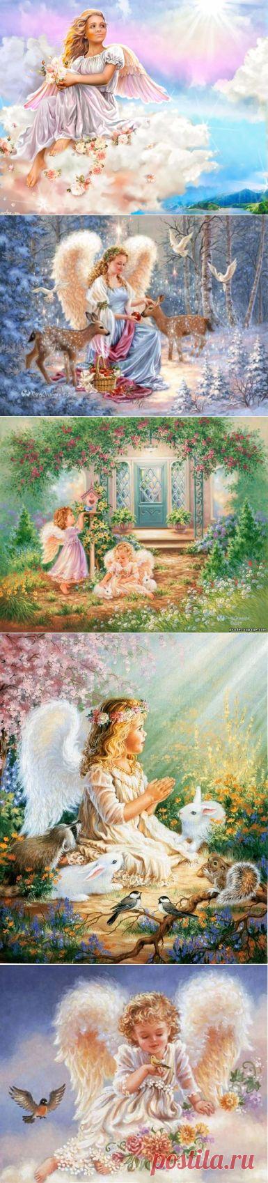 Ангелочки. / Декупаж / Картинки для декупажа