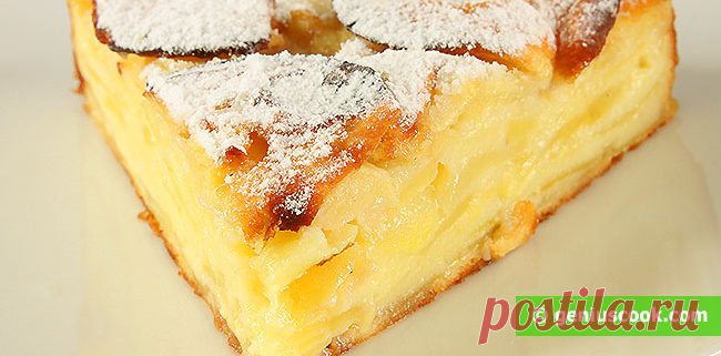 Яблочный Пирог Невидимый | Выпечка | Гениальная кулинария - Рецепты вкусных и полезных блюд