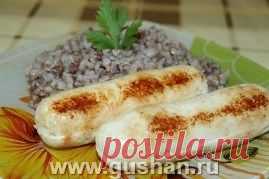 Нежнейшие куриные сосиски | Готовим просто и вкусно.
состав:

куриное филе – 500 гр.,

молоко — 100 мл.,

яйцо куриное – 1 шт.,

масло сливочное — 30 гр.,

лук репчатый – ½ шт.,

соль, перец – по вкусу.
