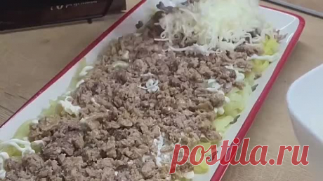 ВКУСНЫЙ САЛАТ С ПЕЧЕНЬЮ ТРЕСКИ